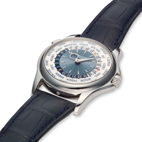 Patek Philippe platinum world time